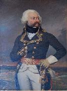 Joseph-Desire Court Adam-Philipe, comte de Custine, general-in-chief of the army of the Rhine in 1792 oil painting on canvas